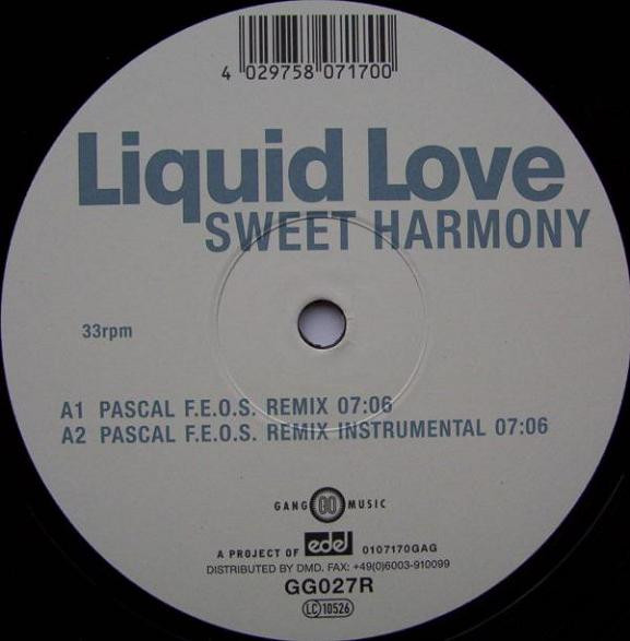 Liquid Love - Sweet Harmony | Gang Go Music (GG027R) - 3