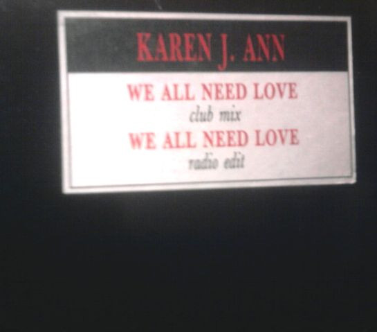 Karen J. Ann - We All Need Love | Top Line Productions (TLP 8801) - 2 Karen J. Ann - We All Need Love | Top Line Productions (TLP 8801) - 2