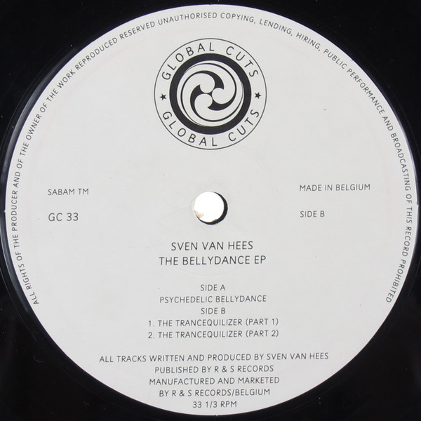 Sven Van Hees - The Bellydance EP | Global Cuts (GC 33) - main