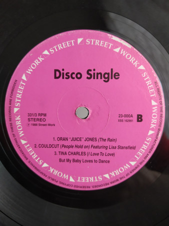 Various - Disco Single | Street-Work (23-000A) - 2