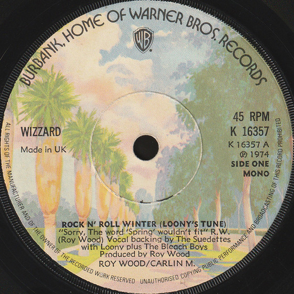 Wizzard - Rock N' Roll Winter | Warner Bros. Records (K 16357)