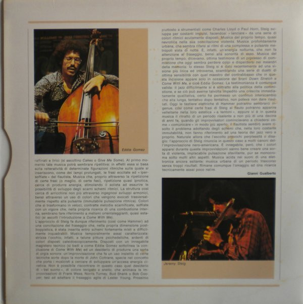 Jeremy Steig / Jan Hammer / Don Alias / Eddie Gomez - I Giganti Del Jazz Vol. 15 | Curcio (GJ-15) - 3