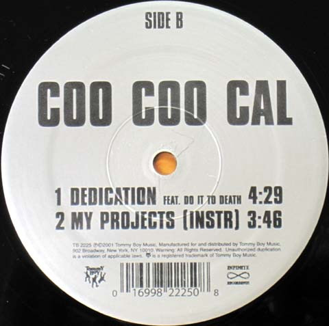 Coo Coo Cal - My Projects | Tommy Boy (TB2225) - 4