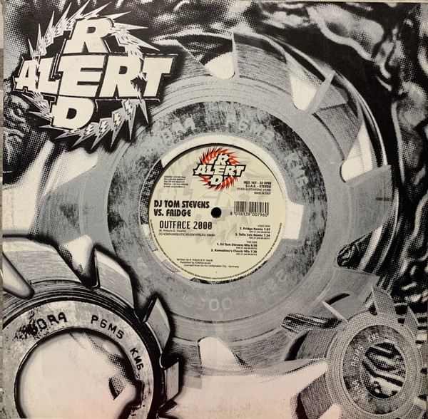 DJ Tom Stevens vs. Ralph Fridge - Outface 2000 | Red Alert (RED 167) - 3