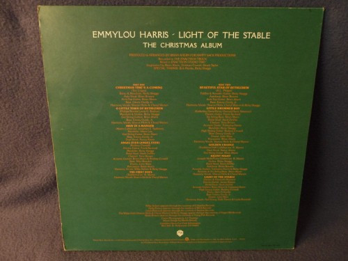 Emmylou Harris - Light Of The Stable | Warner Bros. Records (W 56757) - 2 Emmylou Harris - Light Of The Stable | Warner Bros. Records (W 56757) - 2