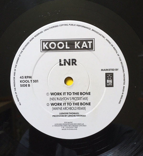 LNR - Work It To The Bone | Kool Kat (KOOL T 501) - 4