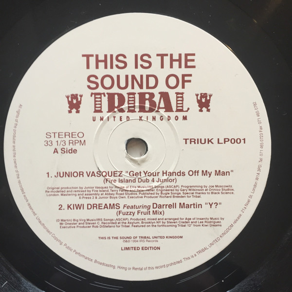 Various - This Is The Sound Of Tribal United Kingdom | TRIBAL United Kingdom (TRIUK LP001) - 3