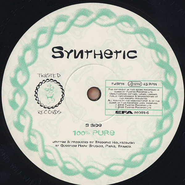 Synthetic - Metal Gear / 100% Pure | Twisted Records (TWST11) - 2