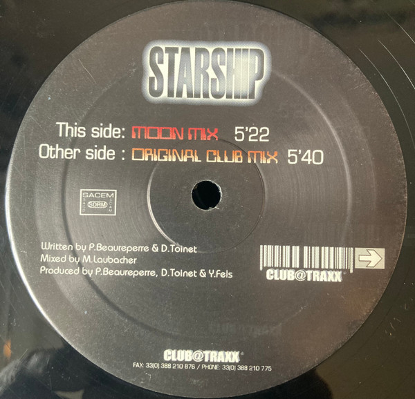 Starship - Starship | Clubtraxx Records (002)
