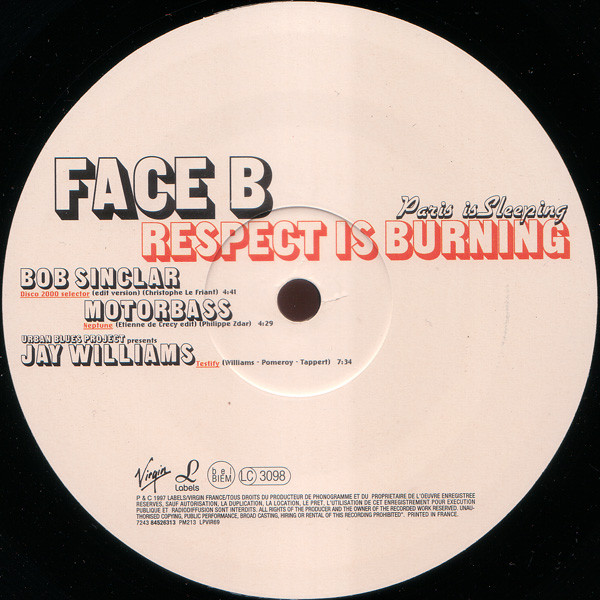Various - Paris Is Sleeping - Respect Is Burning | Labels (LPVIR69) - 4