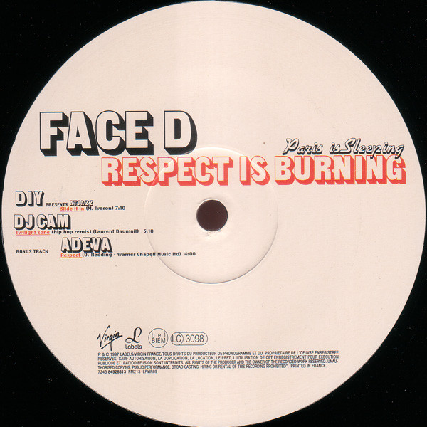 Various - Paris Is Sleeping - Respect Is Burning | Labels (LPVIR69) - 6