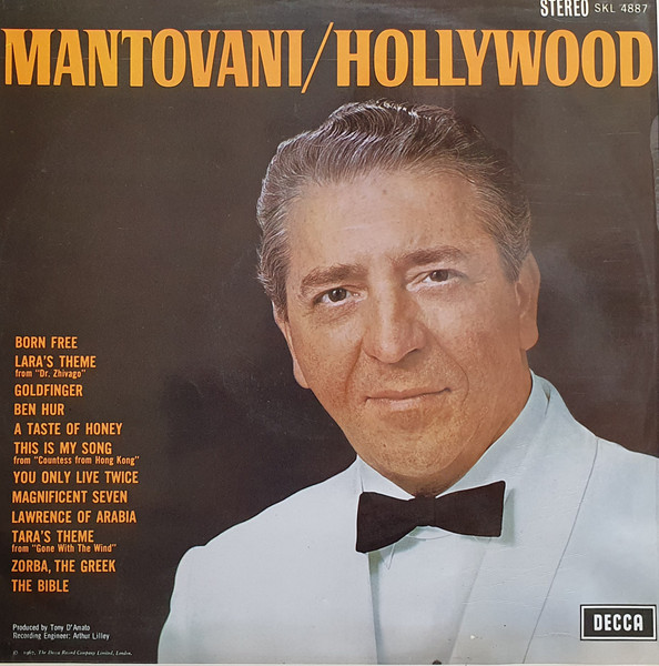 Mantovani - Hollywood | London Records (SKL 4887) - 2 Mantovani - Hollywood | London Records (SKL 4887) - 2