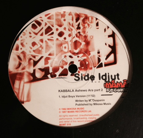 Kabbala - Ashewo Ara part 2 | MAMA Records (MAMT 016) - 2