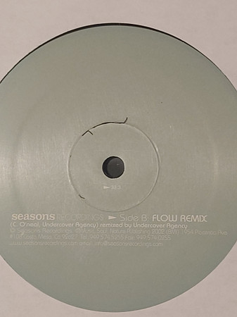 Undercover Agency - Flow | Seasons Recordings (SEA12-033) - 3