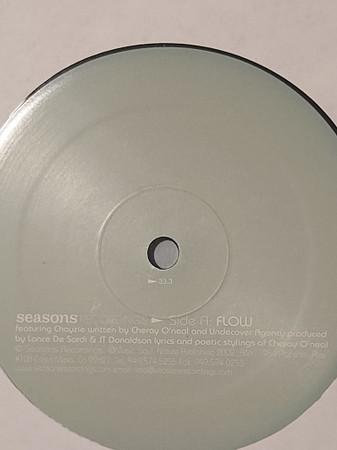 Undercover Agency - Flow | Seasons Recordings (SEA12-033) - 2