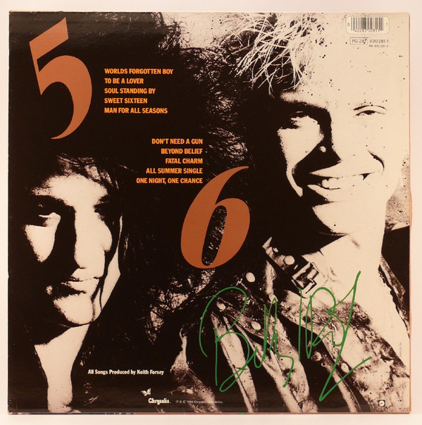 Billy Idol - Whiplash Smile | Chrysalis (830 281-1)