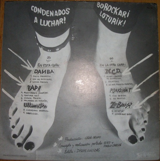 Various - ¡Condenados A Luchar! = Borockari Loturik! | Discos Suicidas (PL - 32) - 2 Various - ¡Condenados A Luchar! = Borockari Loturik! | Discos Suicidas (PL - 32) - 2