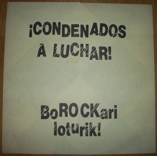 Various - ¡Condenados A Luchar! = Borockari Loturik! | Discos Suicidas (PL - 32) - 3 Various - ¡Condenados A Luchar! = Borockari Loturik! | Discos Suicidas (PL - 32) - 3