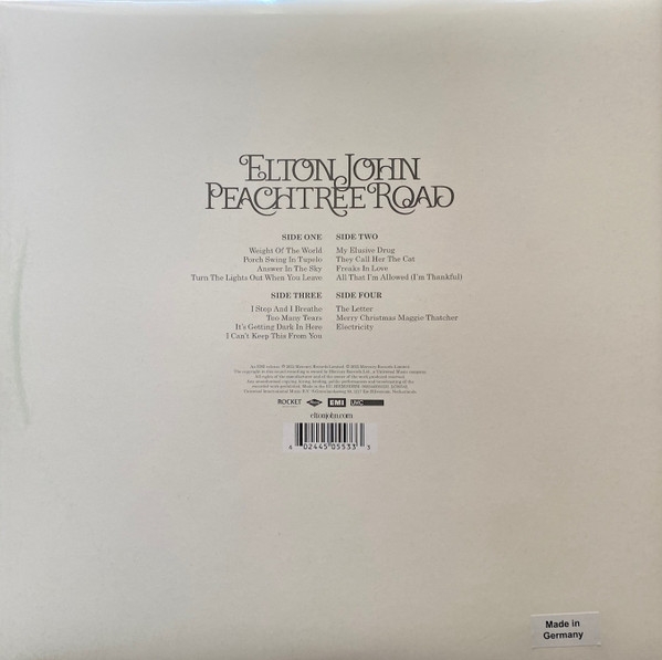 Elton John - Peachtree Road | Rocket Entertainment (4505533) - 3 Elton John - Peachtree Road | Rocket Entertainment (4505533) - 3