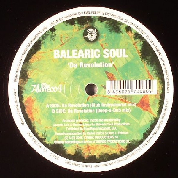 Balearic Soul - Da Revolution | Almibar Recordings (ALMB 004)