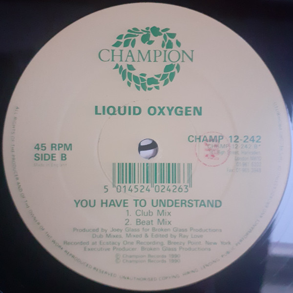 Liquid Oxygen - The Planet Dance (Move Ya Body) | Champion (CHAMP 12242) - 3 Liquid Oxygen - The Planet Dance (Move Ya Body) | Champion (CHAMP 12242) - 3