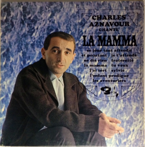 Charles Aznavour - Charles Aznavour Chante La Mamma | Barclay (CBLP 2043) - main