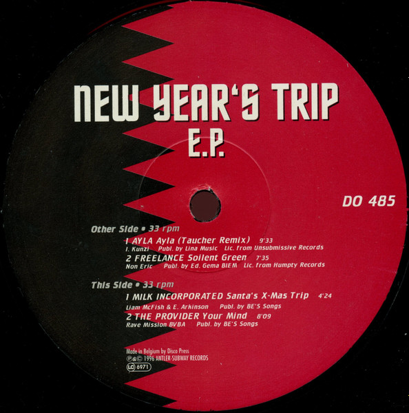 Various - New Year's Trip E.P. | Dance Opera (DO 485) - 2