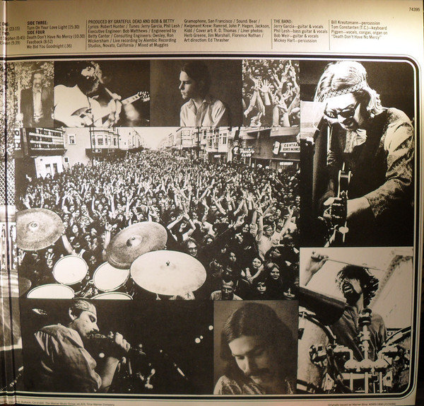 The Grateful Dead - Live/Dead | Warner Bros. Records (R1 74395) - 4 The Grateful Dead - Live/Dead | Warner Bros. Records (R1 74395) - 4