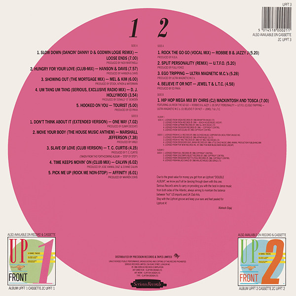 Various - Upfront 3 | Serious Records (UPFT 3) - 2 Various - Upfront 3 | Serious Records (UPFT 3) - 2