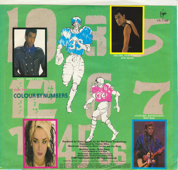 Culture Club - Miss Me Blind | Virgin (VS 1199) - 2