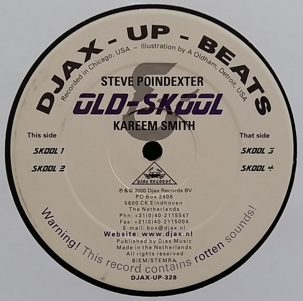Steve Poindexter & Kareem Smith - Old-Skool | Djax-Up-Beats (DJAX-UP-328)