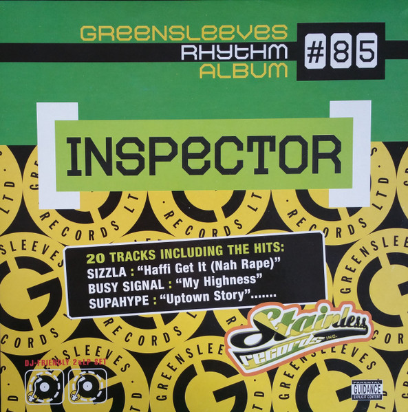 Various - Inspector | Greensleeves Records (GRELD785) - main Various - Inspector | Greensleeves Records (GRELD785) - main