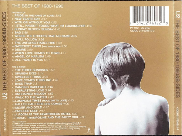 U2 - The Best Of 1980-1990&B-Sides | Island Records (524612-2) - 3 U2 - The Best Of 1980-1990&B-Sides | Island Records (524612-2) - 3
