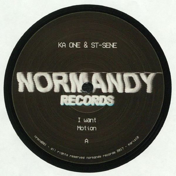 Ka One & St-Sene - NRMND001 | Normandy Records (NRMND001)