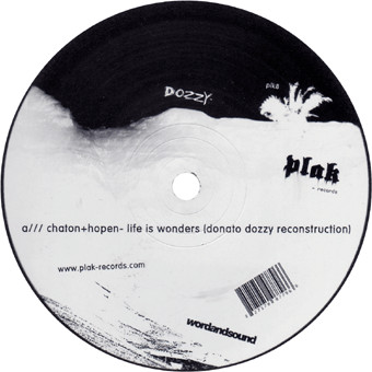Chaton + Hopen - Plak Reconstruction | Plak Records (plk8) - main Chaton + Hopen - Plak Reconstruction | Plak Records (plk8) - main
