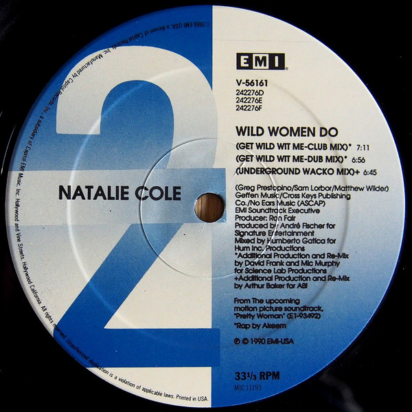 Natalie Cole - Wild Women Do | EMI USA (V-56161) - 4