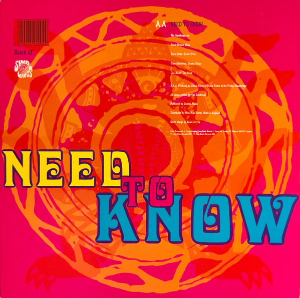 Sandkings - Circles | Long Beach Records (Beach 4T) - 3