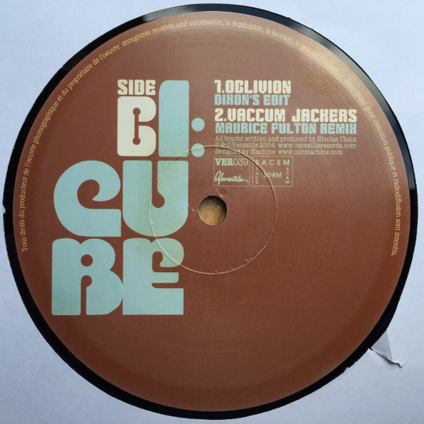 I:Cube - FR33Z | Versatile Records (VER039) - 4