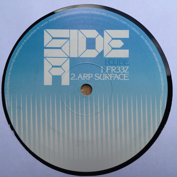 I:Cube - FR33Z | Versatile Records (VER039) - 3
