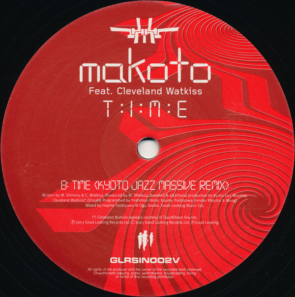 Makoto Feat. Cleveland Watkiss - Time | Good Looking Records (GLRSIN002V) - 4 Makoto Feat. Cleveland Watkiss - Time | Good Looking Records (GLRSIN002V) - 4