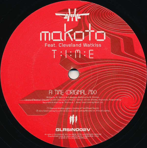Makoto Feat. Cleveland Watkiss - Time | Good Looking Records (GLRSIN002V) - 3 Makoto Feat. Cleveland Watkiss - Time | Good Looking Records (GLRSIN002V) - 3