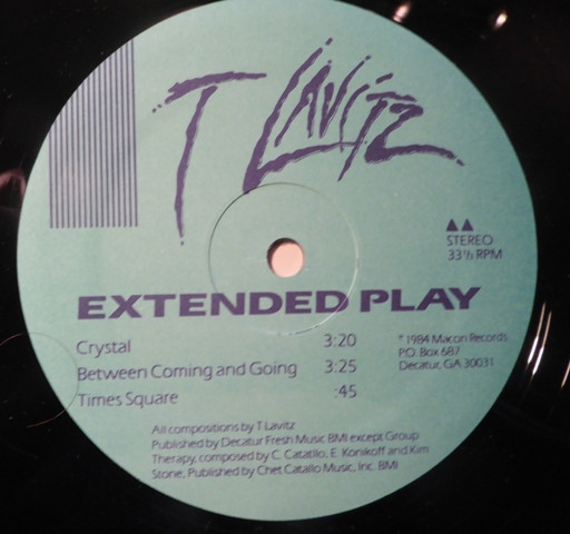 T. Lavitz - Extended Play | Macon Records (MR 001) - 4
