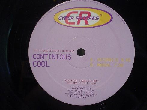 Continuous Cool - Automatic | Cyber Records (CR 009) - main Continuous Cool - Automatic | Cyber Records (CR 009) - main