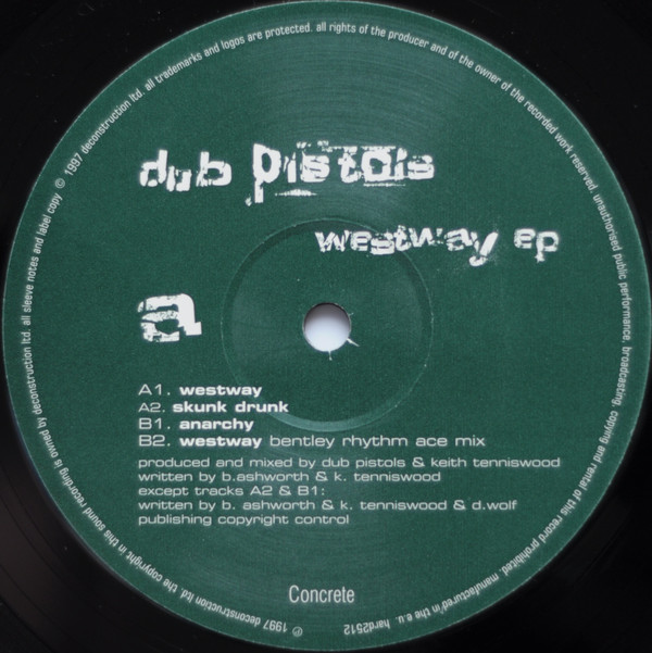 Dub Pistols - Westway EP | Concrete (HARD2512) - 3 Dub Pistols - Westway EP | Concrete (HARD2512) - 3