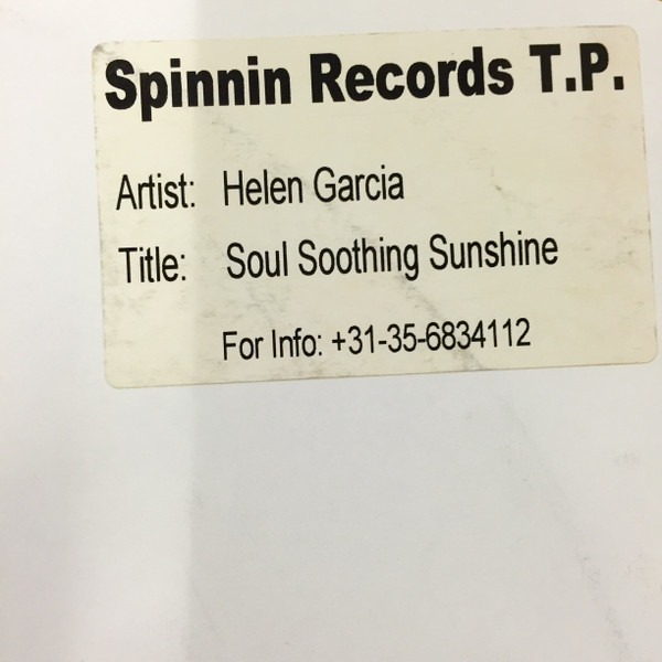 Helen Garcia - Soul Soothing Sunshine | Spinnin' Records (SP 030)