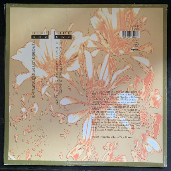 Paula Abdul - The Promise Of A New Day | Virgin (VUSTP 44) - 2