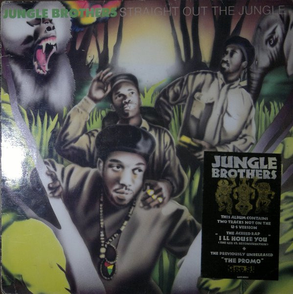 Jungle Brothers - Straight Out The Jungle | Gee Street (GEEA 001) - 2