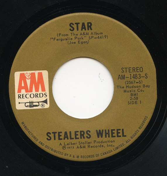 Stealers Wheel - Star / What More Could You Want (7") [Vinyl] | A&M Records (AM-1483-S)