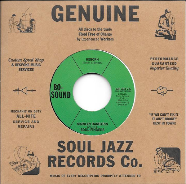 Marilyn Barbarin And The Soul Finders - Reborn / Believe Me | Soul Jazz Records (SJR 303-7)