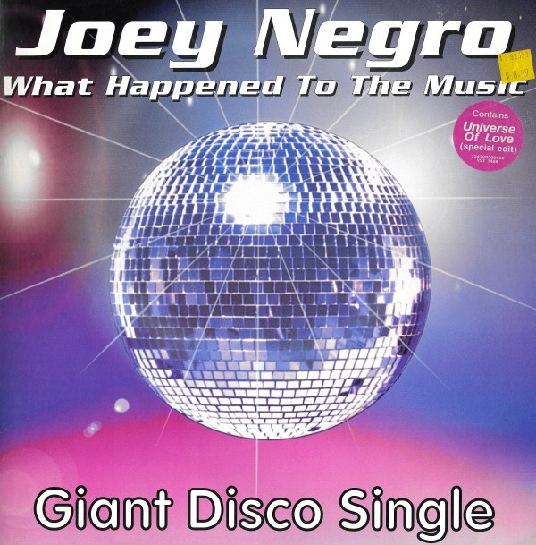 Joey Negro - What Happened To The Music | Virgin (VST 1466) Joey Negro - What Happened To The Music | Virgin (VST 1466)
